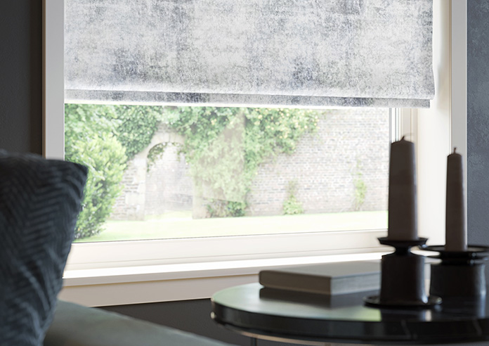 Nebula, Silver Frost - Roman Blind - Image 5